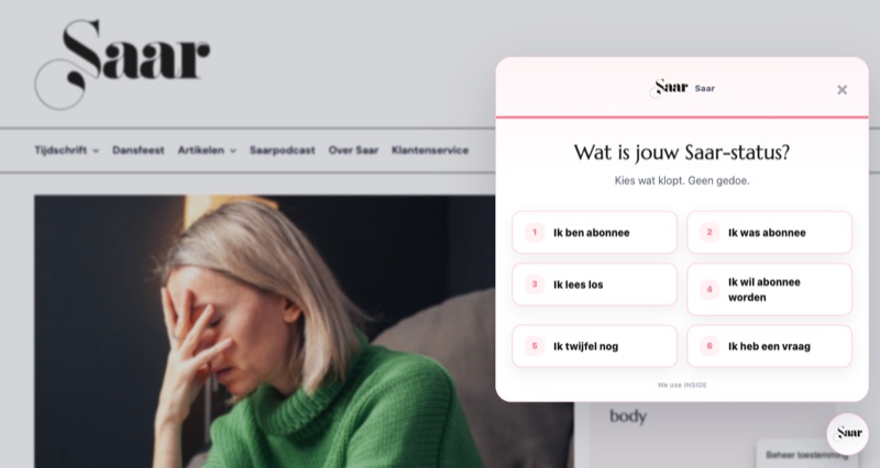 De Saar-statusvraag van INSIDE Convert op Saar Magazine